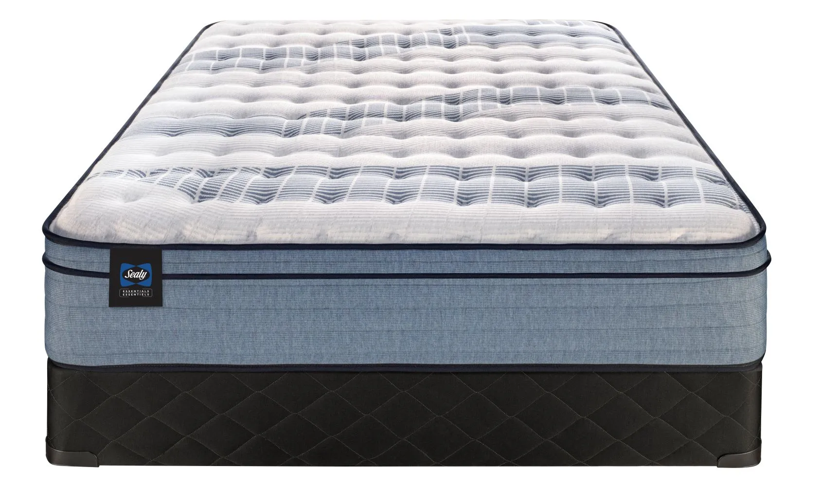Sealy® Essentials Remy Firm Eurotop Twin XL Mattress and Boxspring