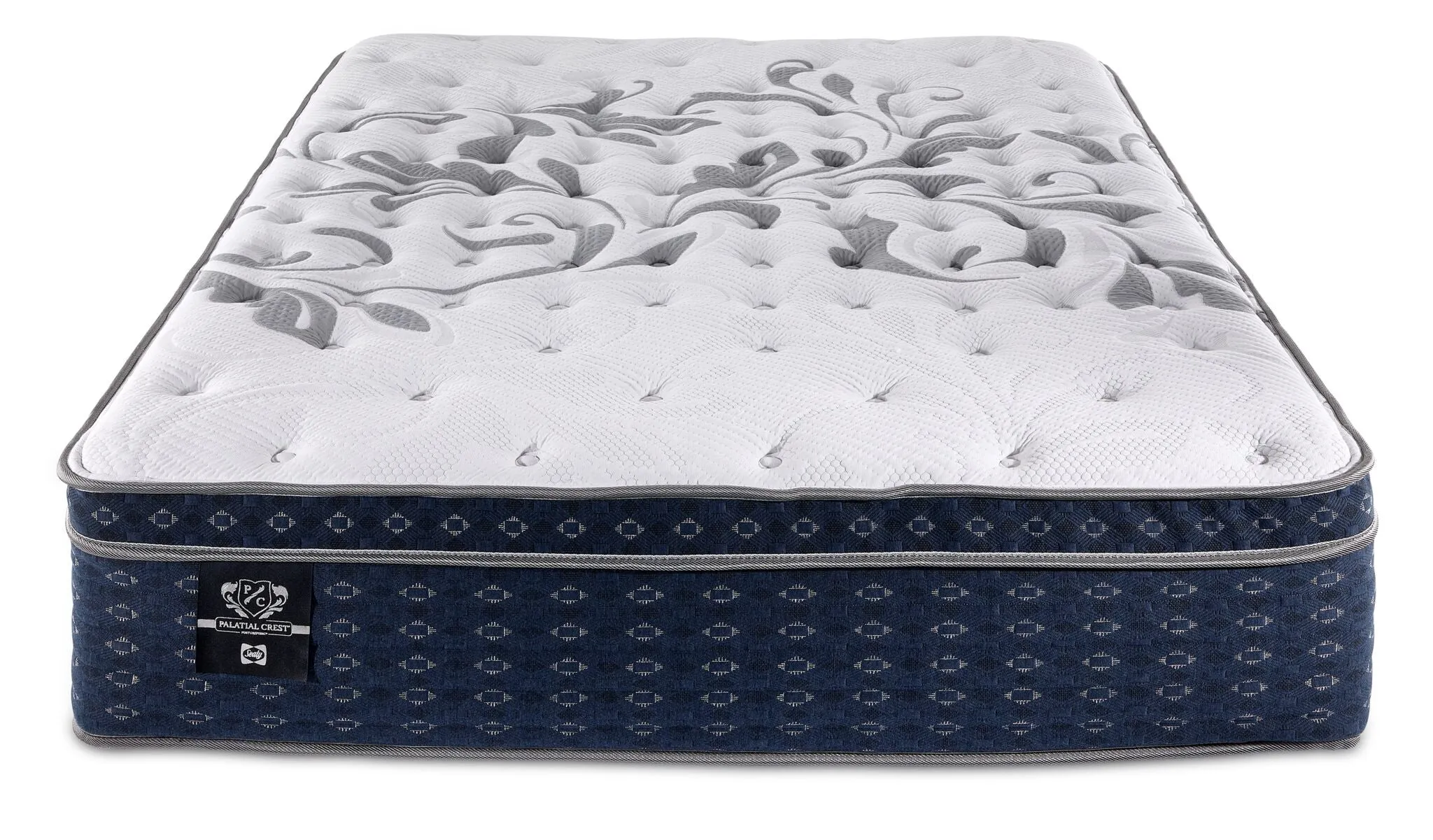 Sealy Posturepedic® Palatial Crest® Kamden Firm Eurotop Full Mattress and Boxspring Set