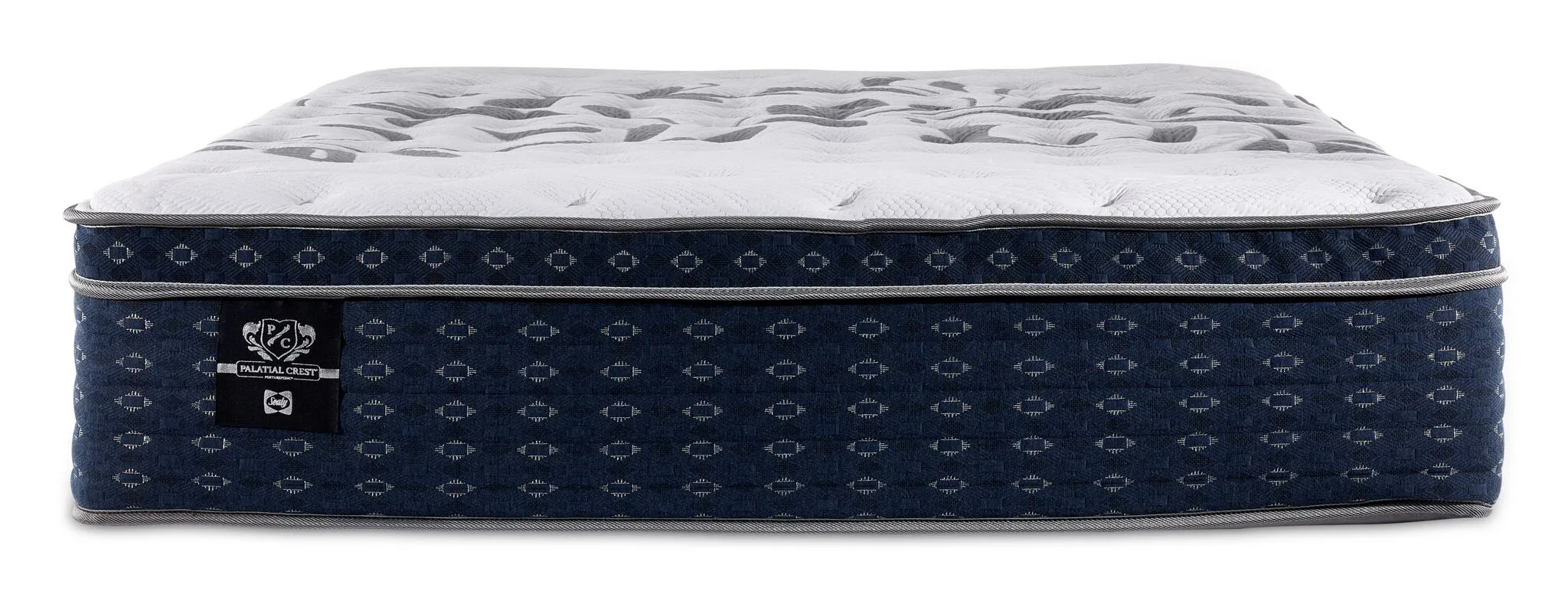 Sealy Posturepedic® Palatial Crest® Kamden Firm Eurotop Full Mattress and Boxspring Set