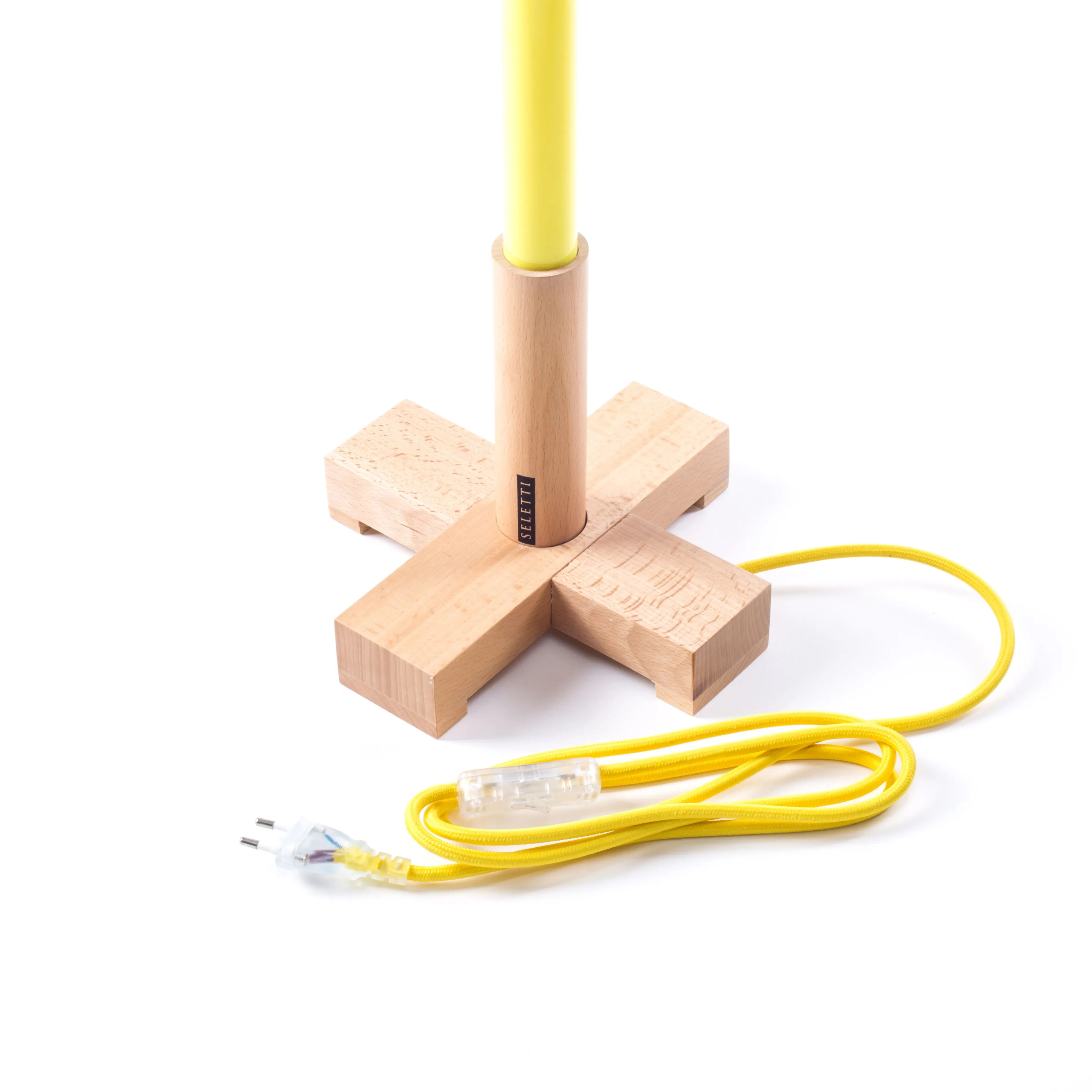 Seletti Linea Led Lamp, Yellow