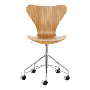 Series 7 Swivel Chair 3117 - Clear Lacquered
