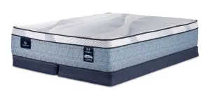Serta iComfort® AIR 2 Luxury Firm Euro Top 13" Queen Mattress and Low Profile Split Boxspring Set