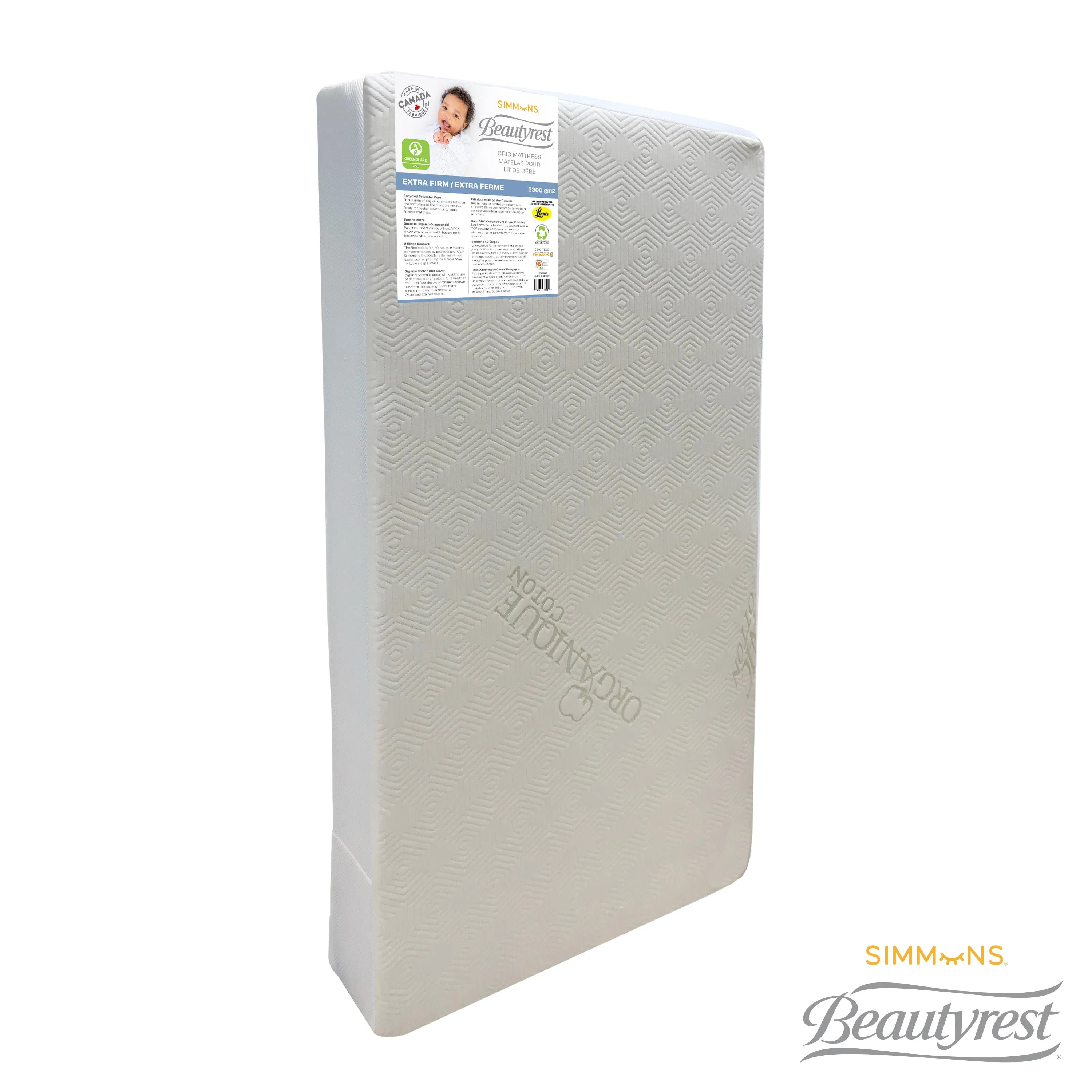 Simmons Beautyrest Extra Firm Crib Mattress