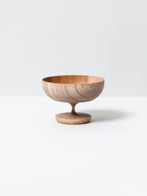 Sinafu Small Stand Bowl - Hotei (Smoky Grey)