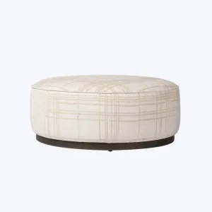 Sinclair Large Round Ottoman