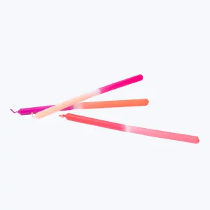 Skinny Taper Candle Set, Incredible Soul Pink