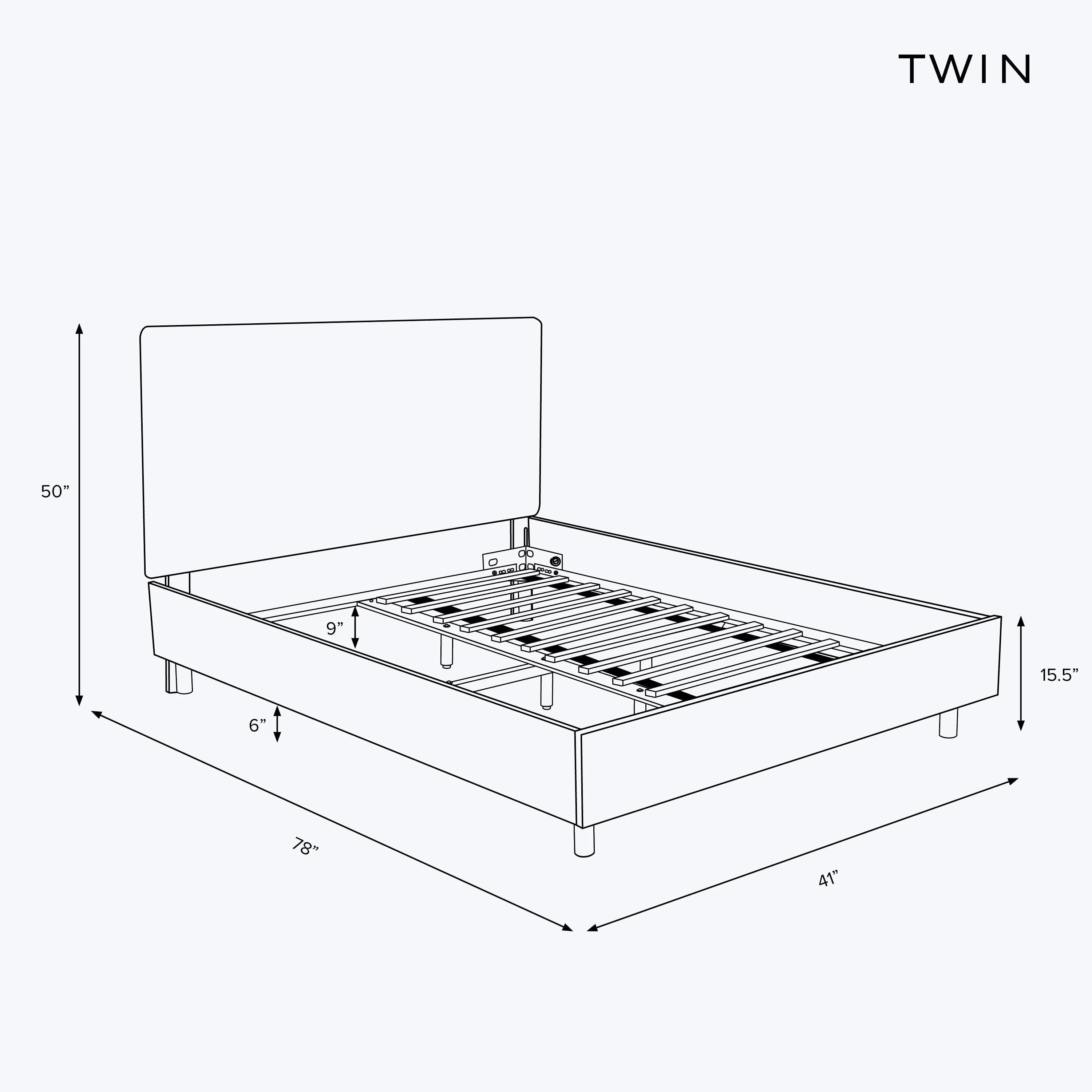 Solana Platform Bed