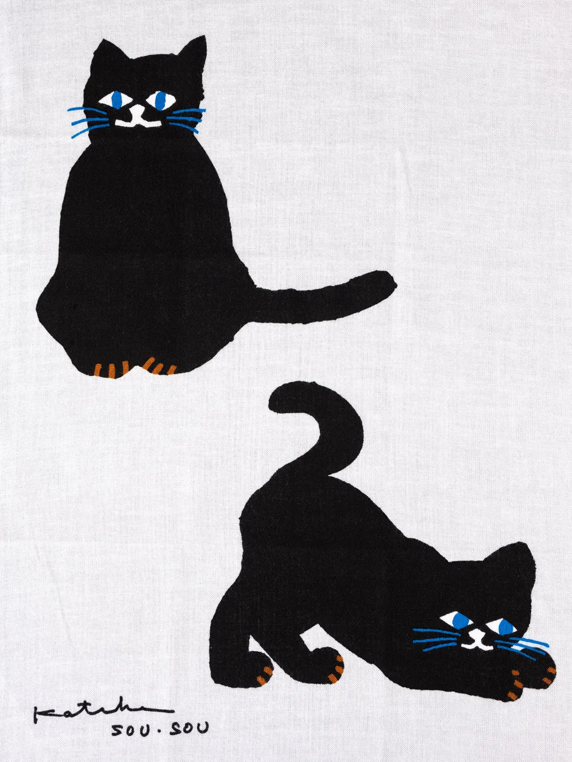 SOU•SOU Tenugui - Neko