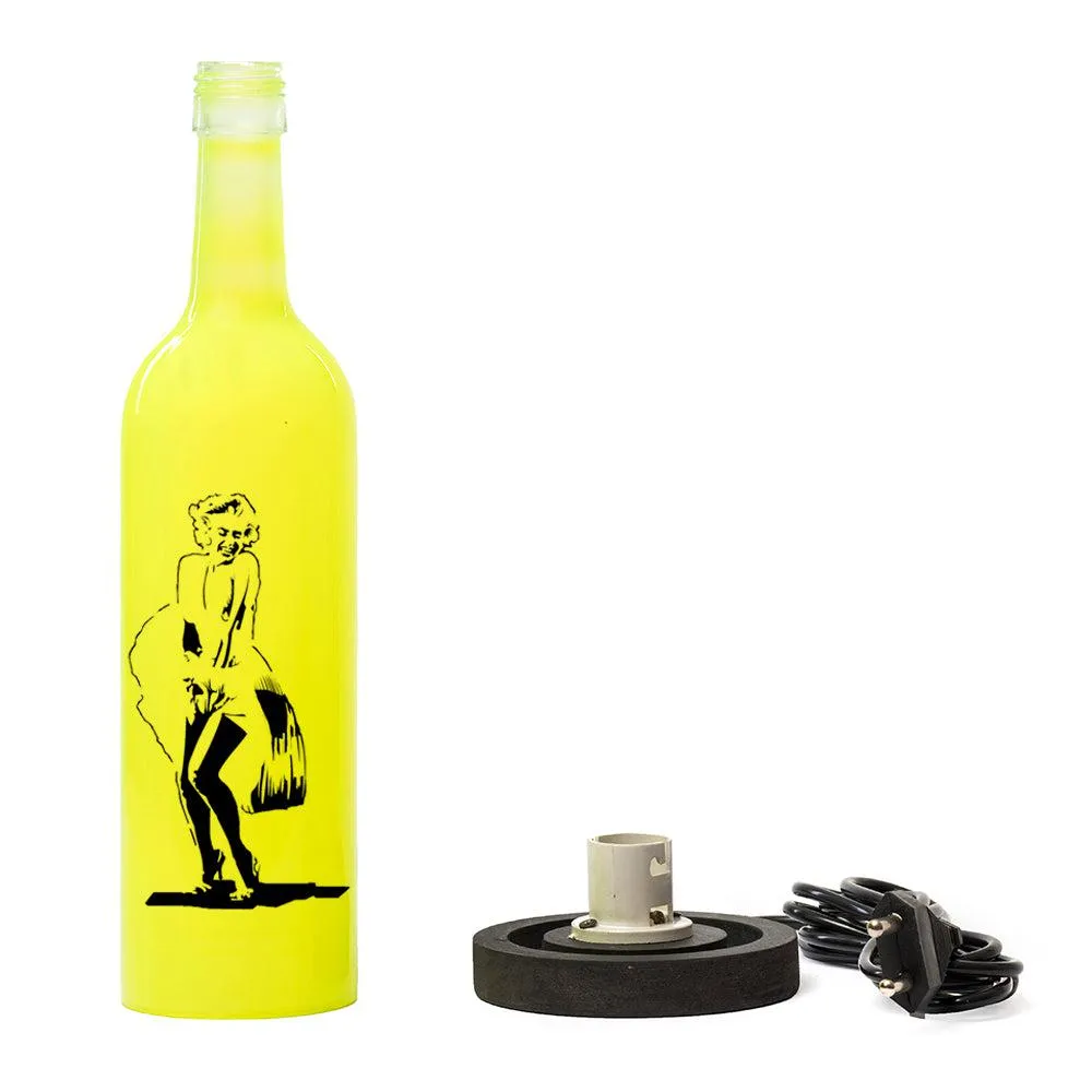 Standing -Marilyn Inlit Lamp (Fl. Yellow)