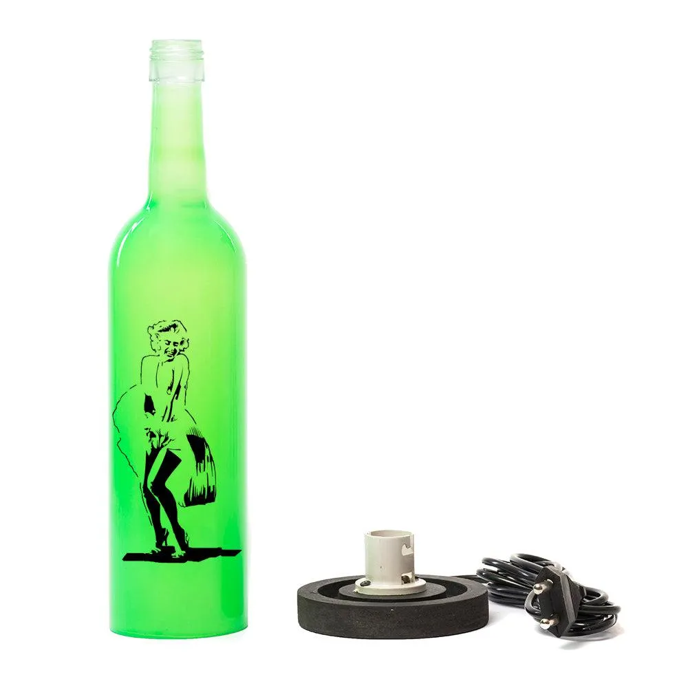 Standing -Marilyn Inlit Lamp (Green)