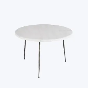 Stone Street Marble Side Table