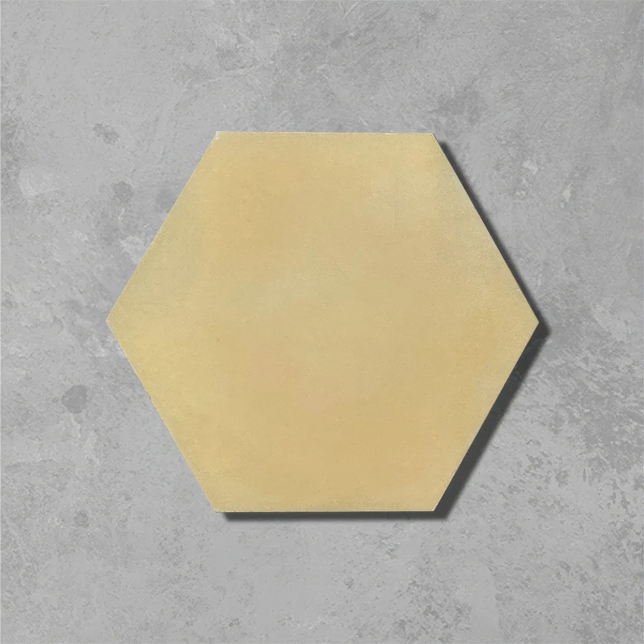Sweet Yellow Hexagonal Tile
