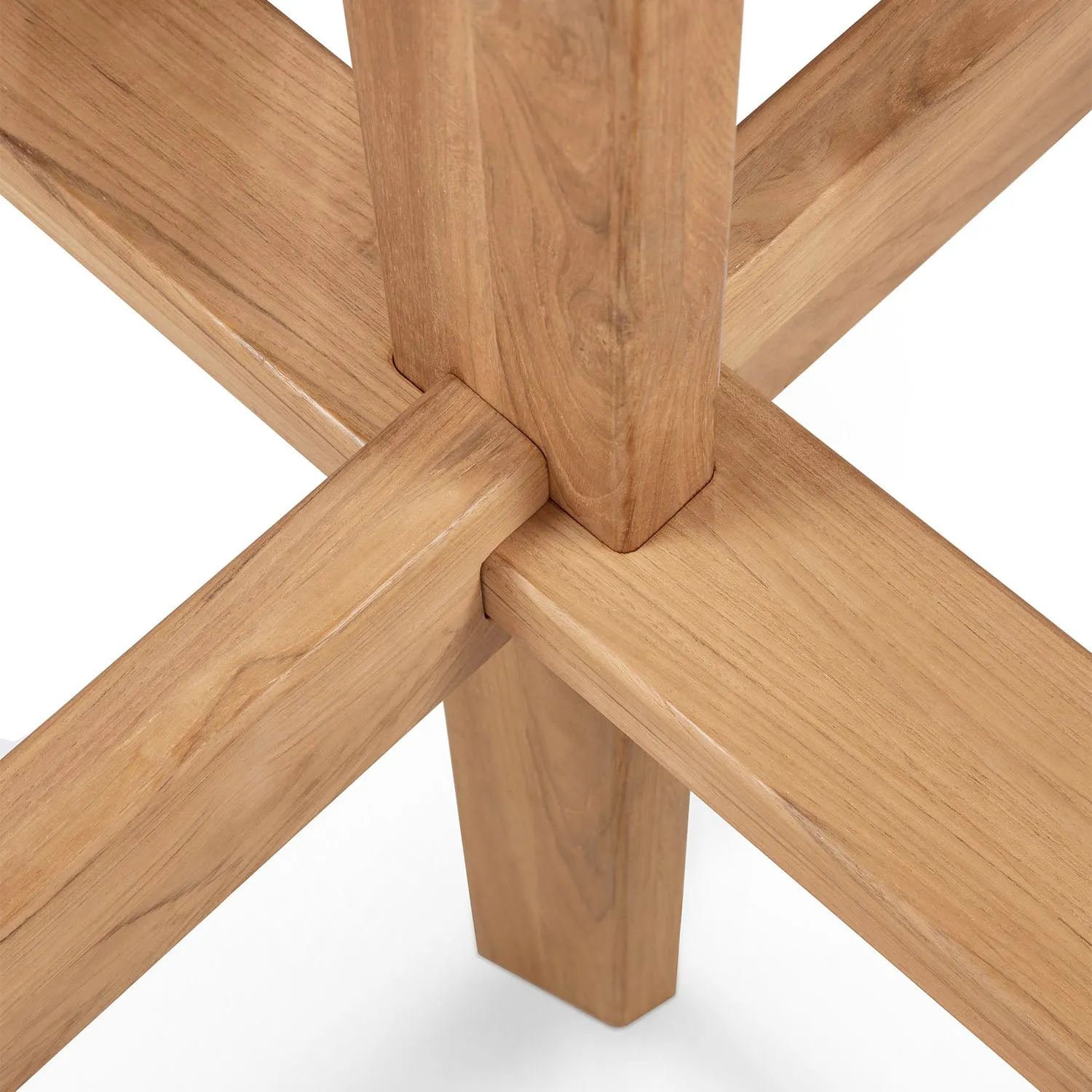 Teak Circle Outdoor Dining Table