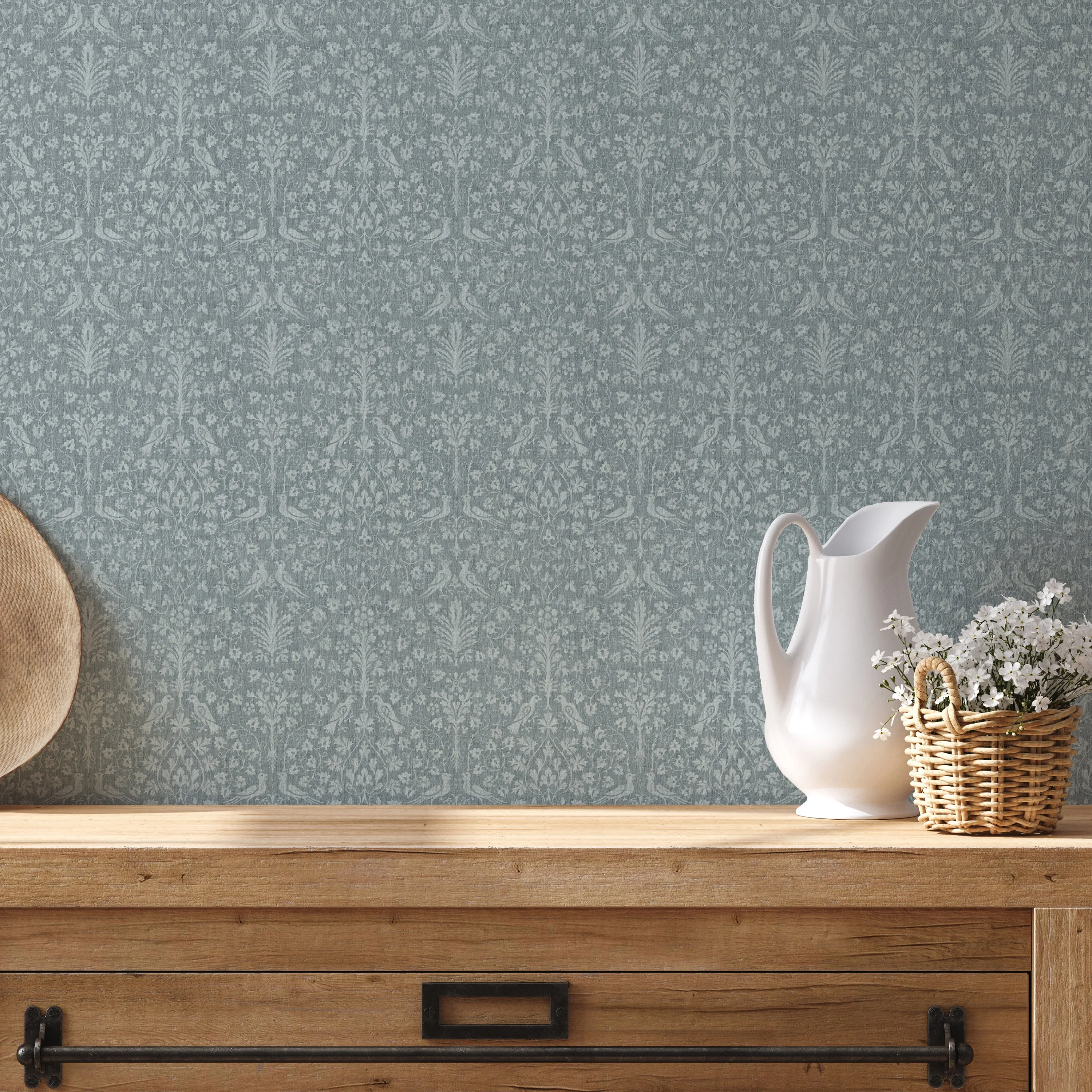 Textured Woodland Tapestry