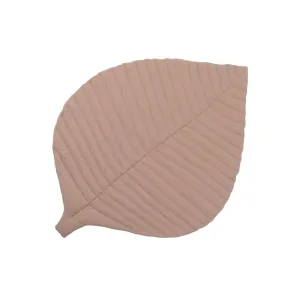 Toddlekind Organic Cotton Leaf Mat - Sea Shell - 128x96cm