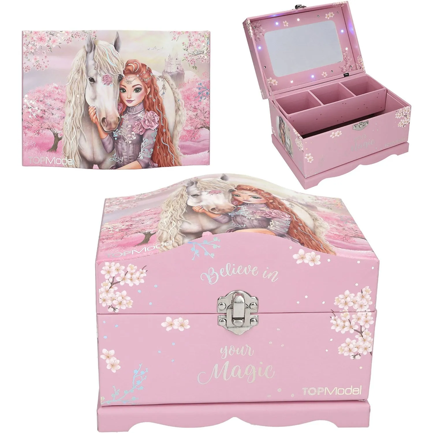 TOPModel Viva Violet Jewellery Box With Light