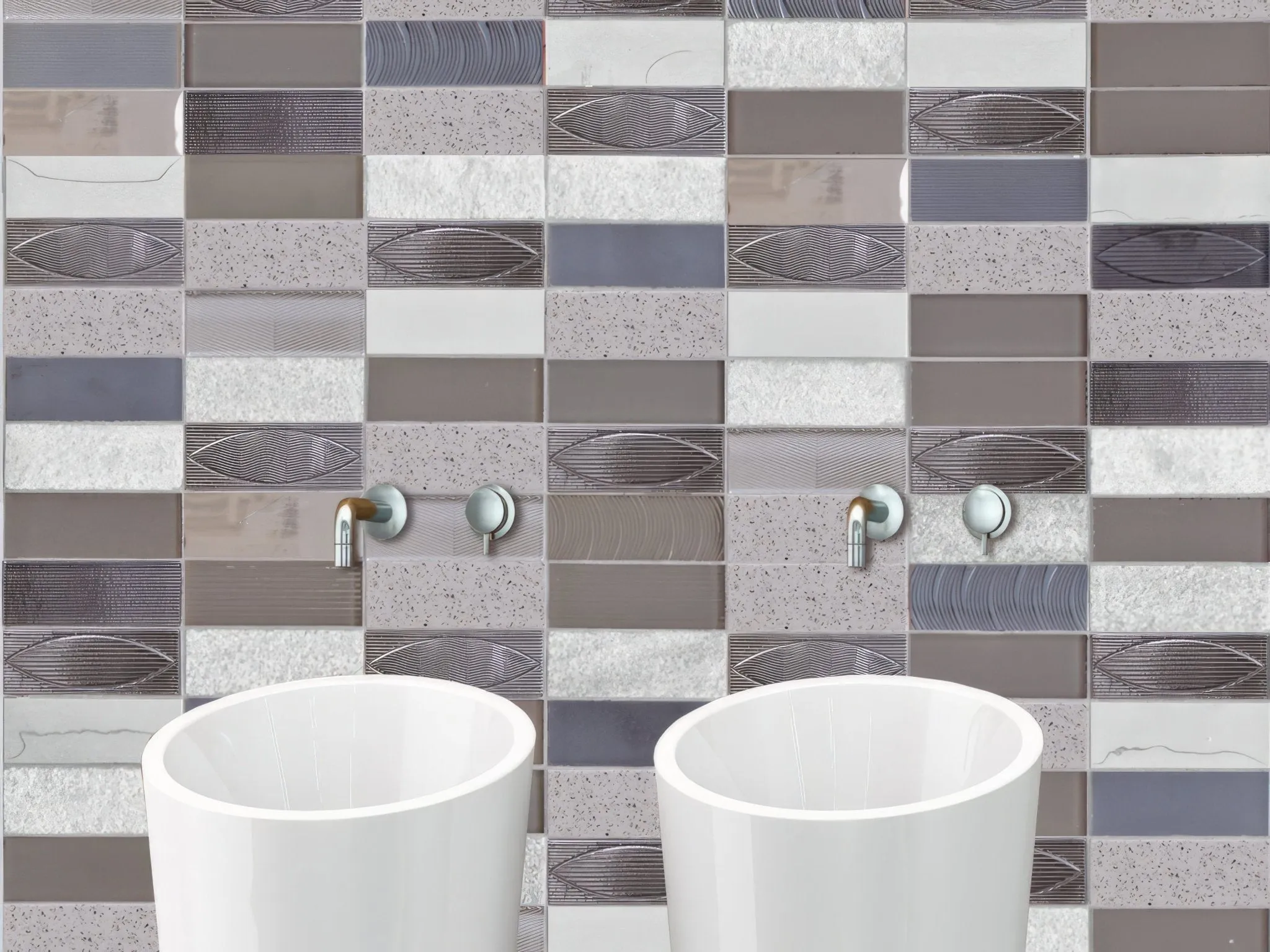 Trip Geo Gris Mosaic