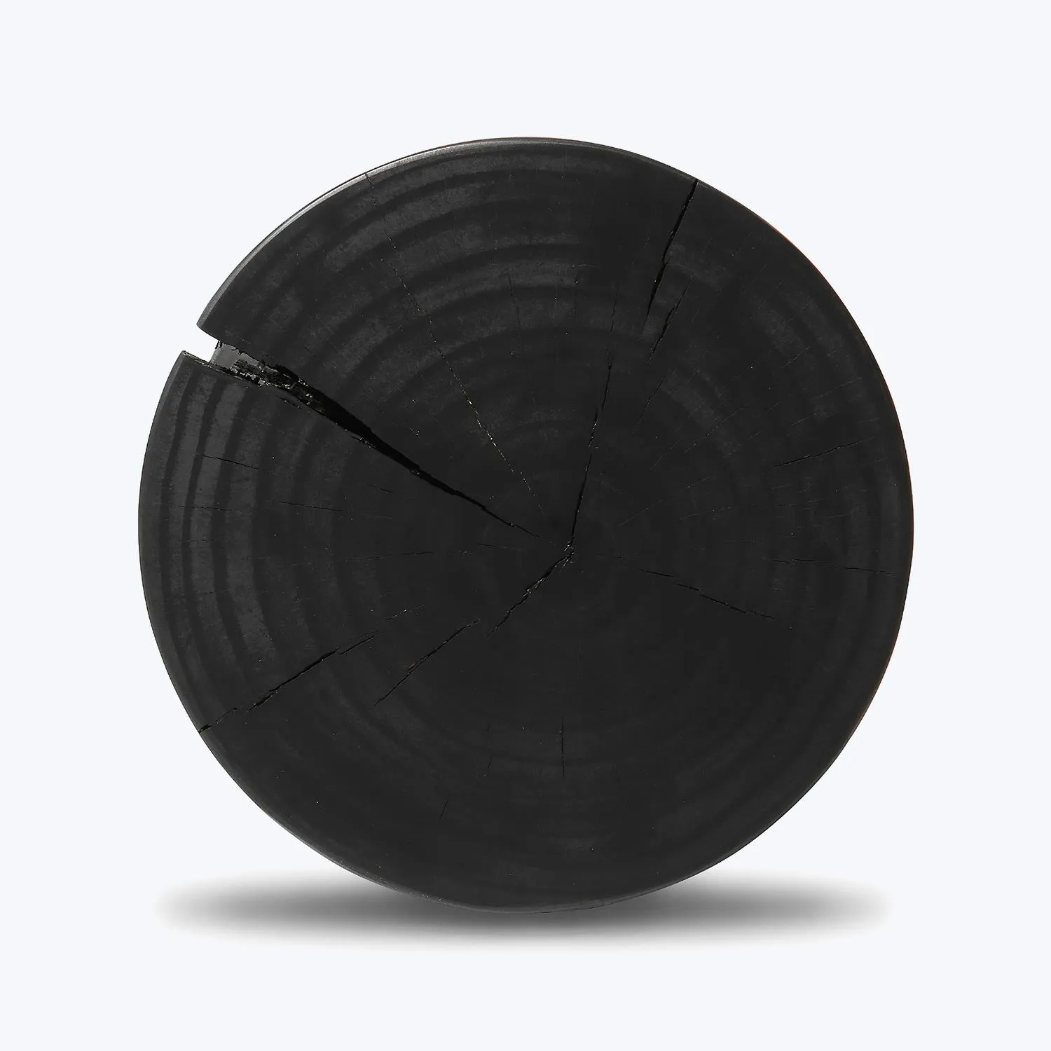 Turned Black Wood Table