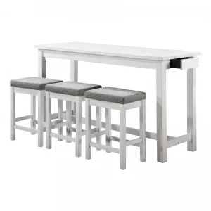 Tyon Dining Room Package - White - 4-Piece Set