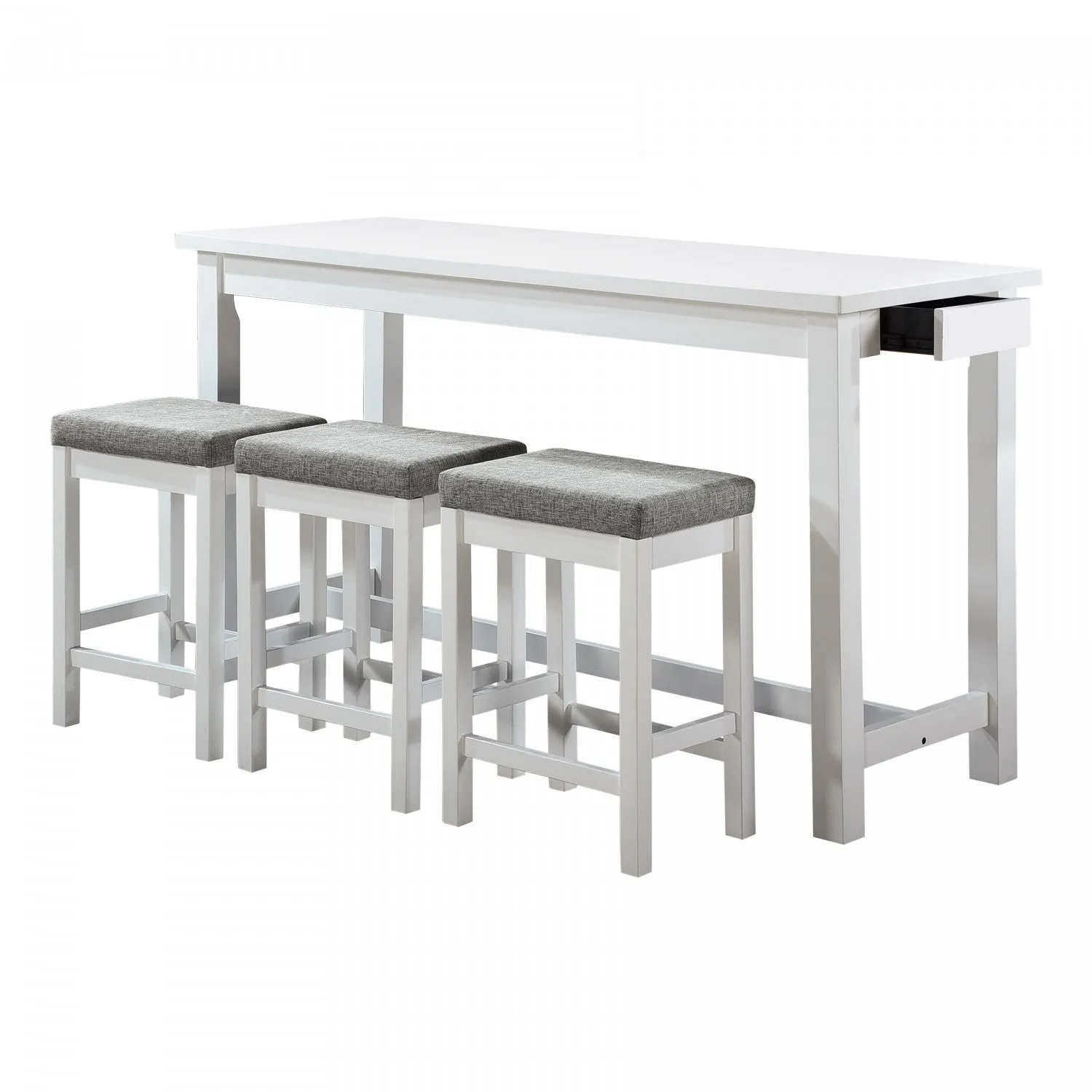 Tyon Dining Room Package - White - 4-Piece Set