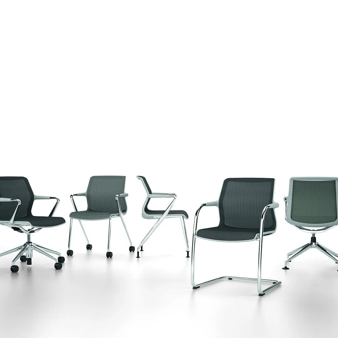 Unix Cantilever Office Chair - Non Stacking