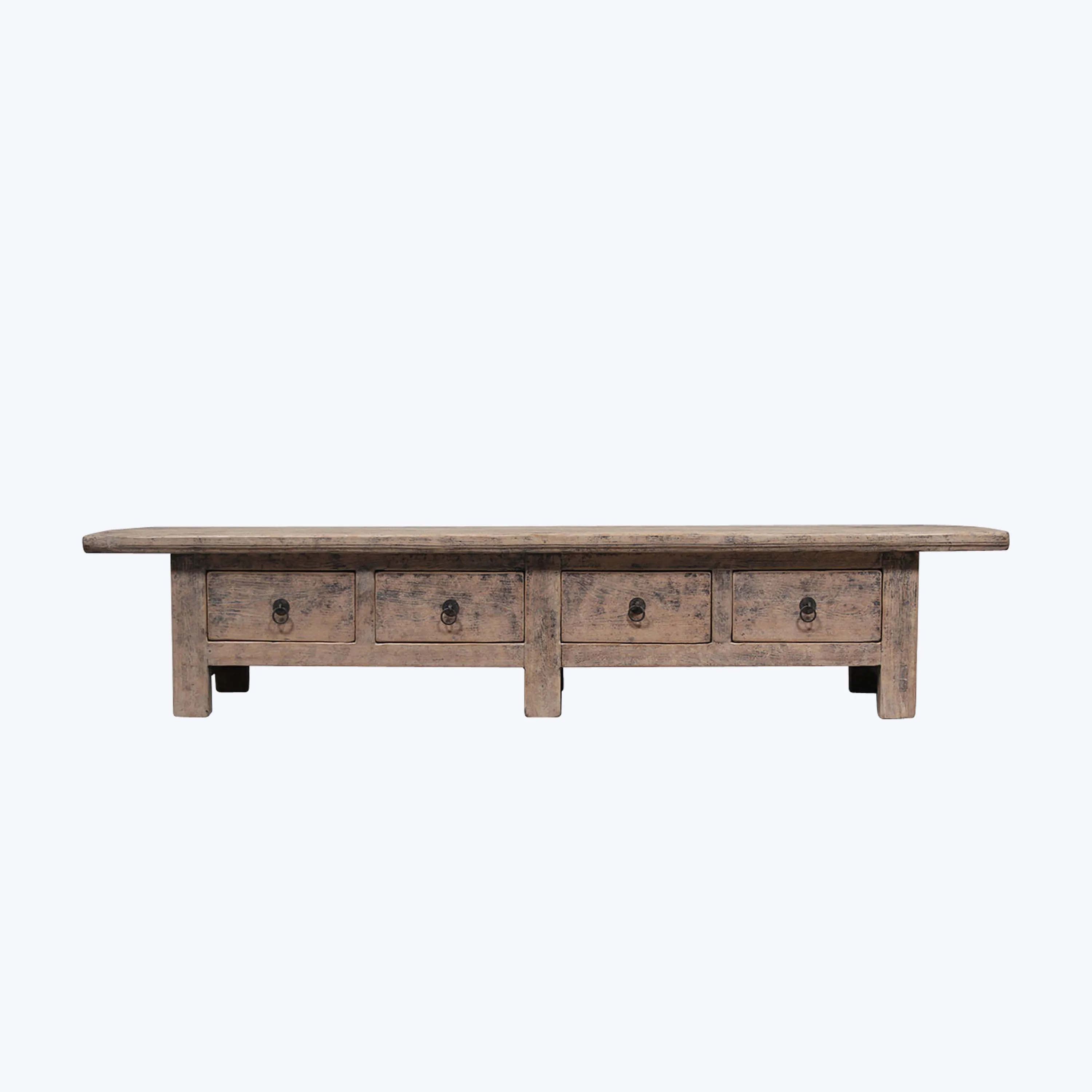 Vintage 4-Drawer Low Cabient