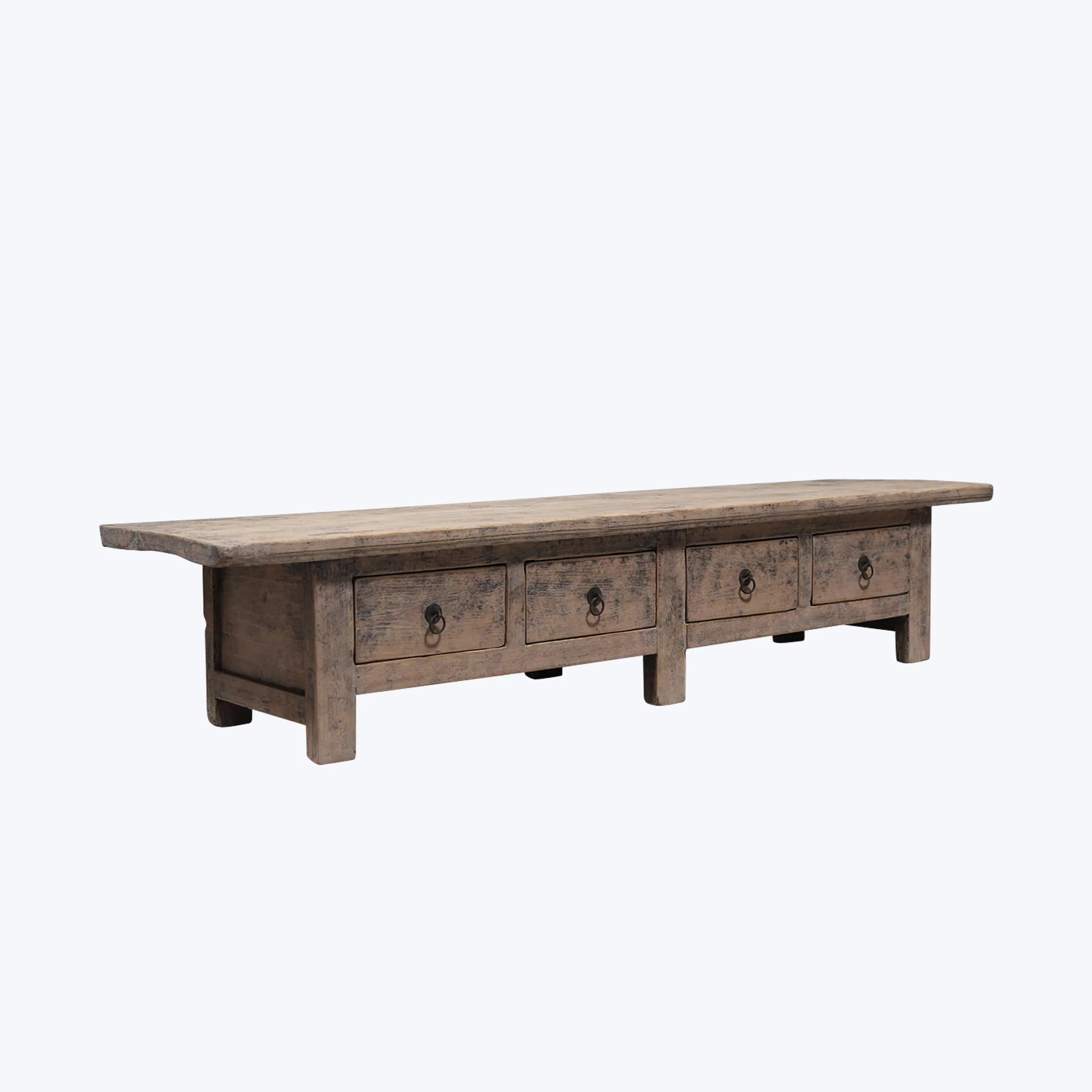 Vintage 4-Drawer Low Cabient