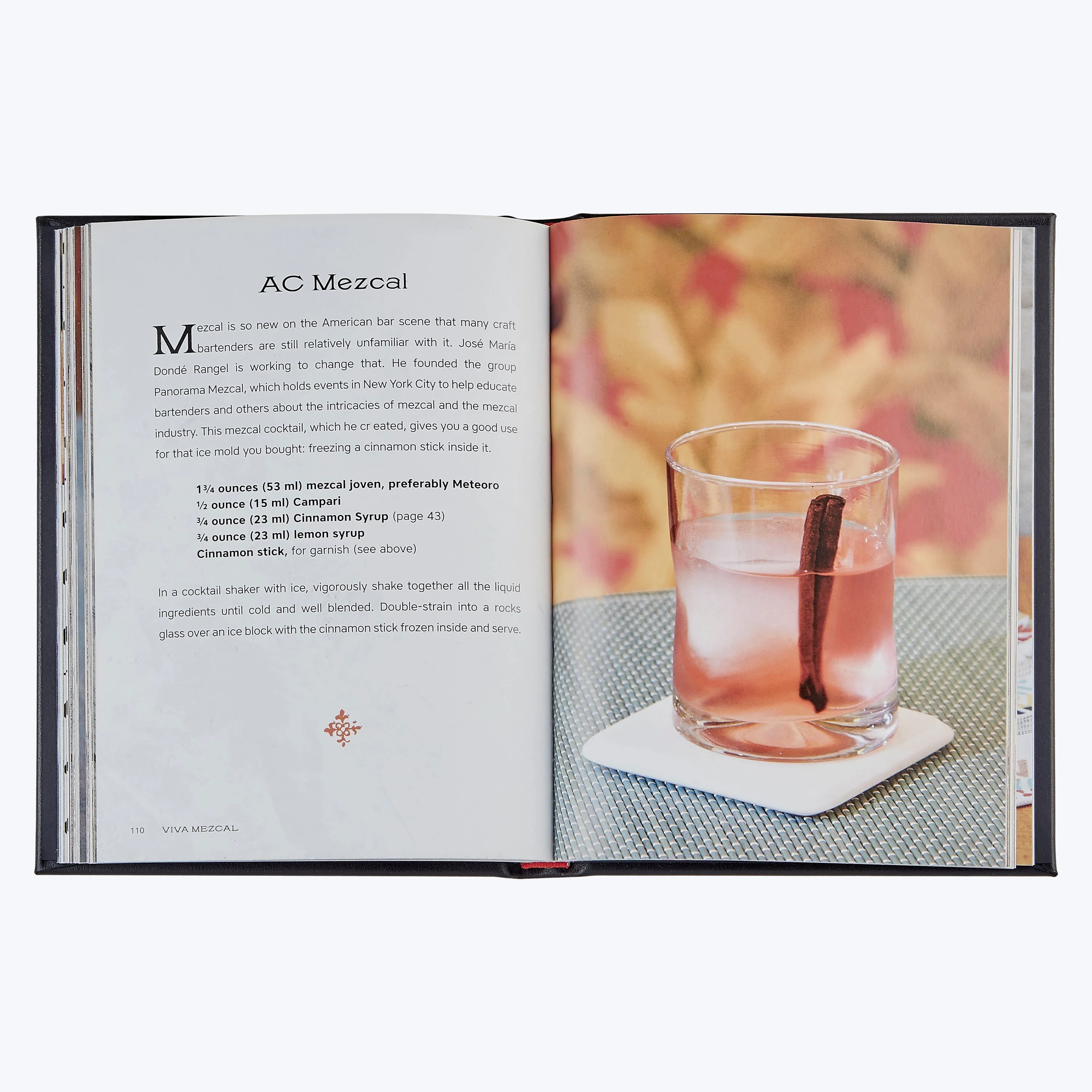 Viva Mezcal Leather Bound Book