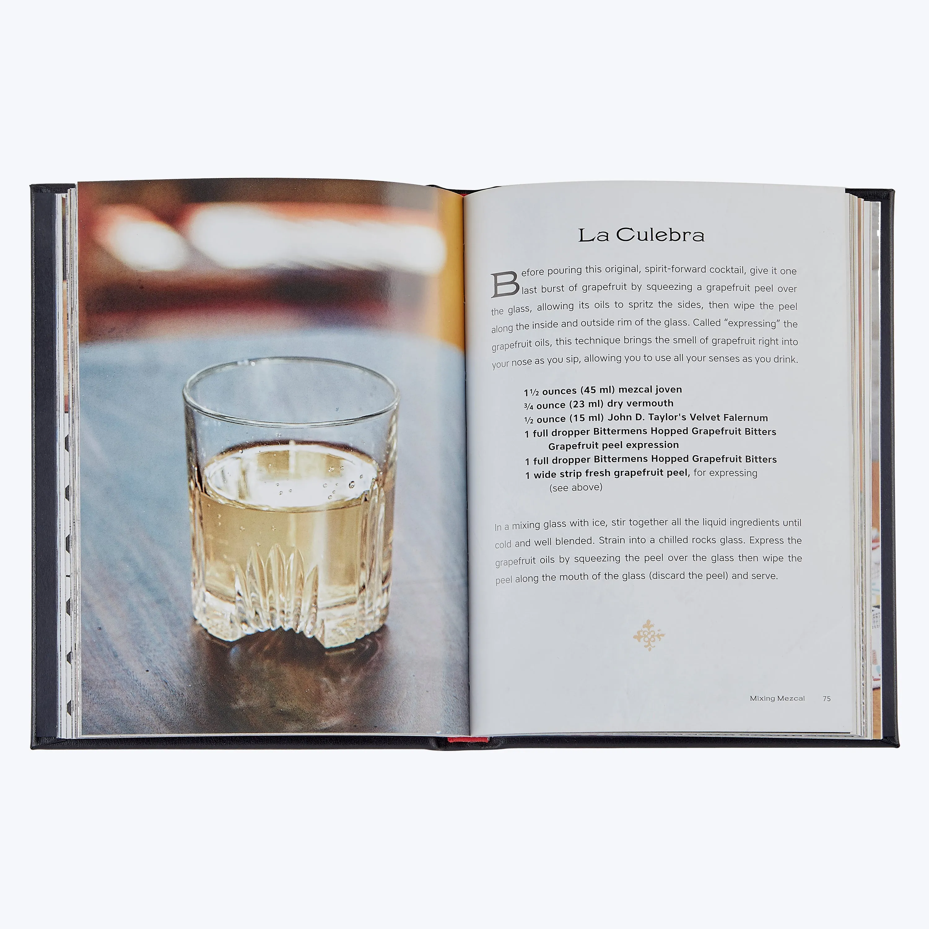 Viva Mezcal Leather Bound Book