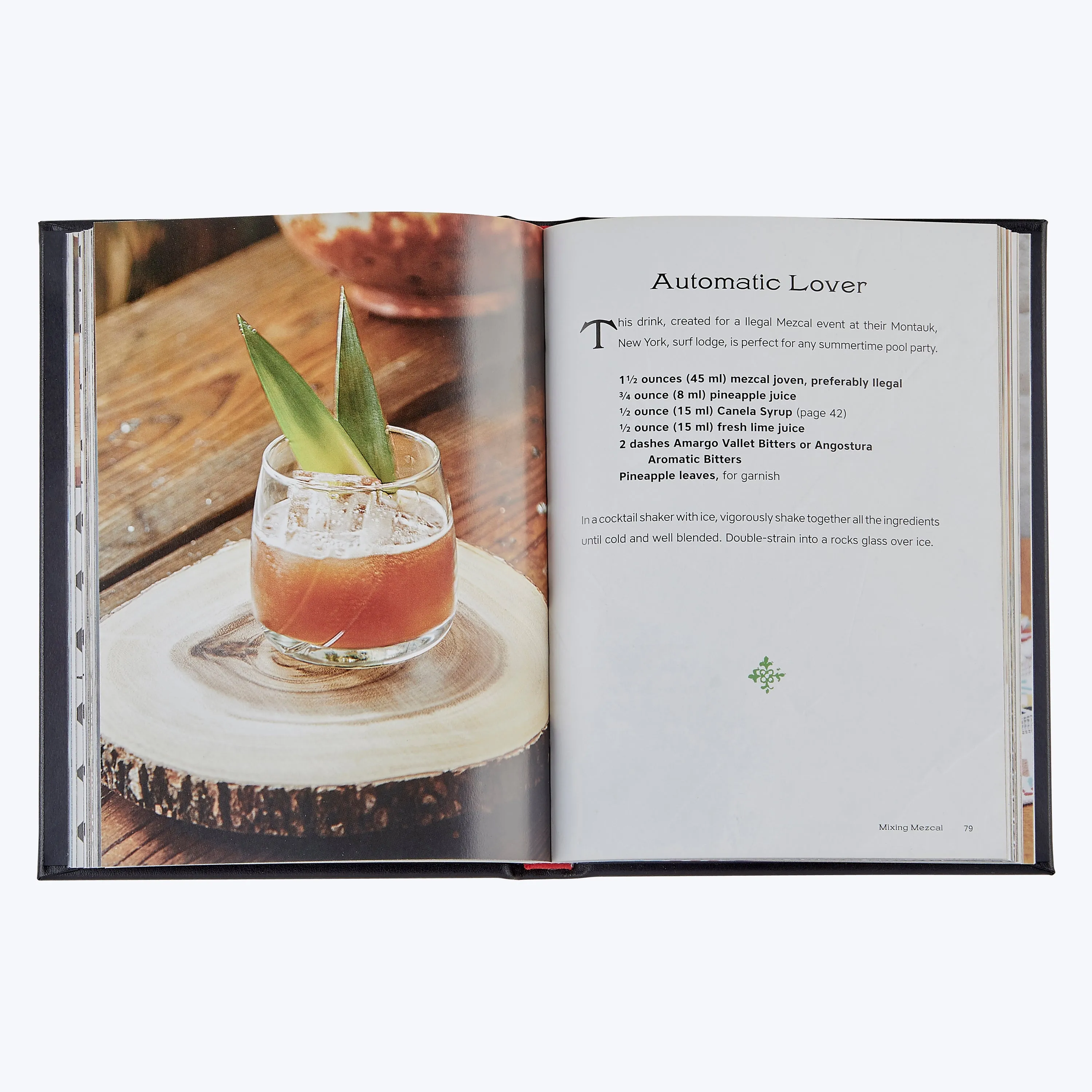Viva Mezcal Leather Bound Book