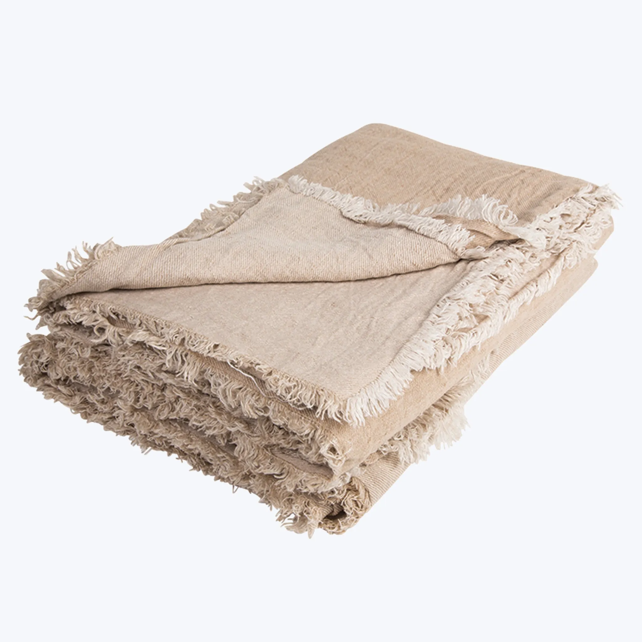 Washed Linen Throw