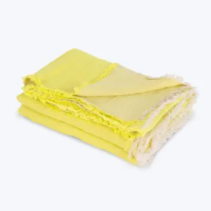 Washed Linen Throw