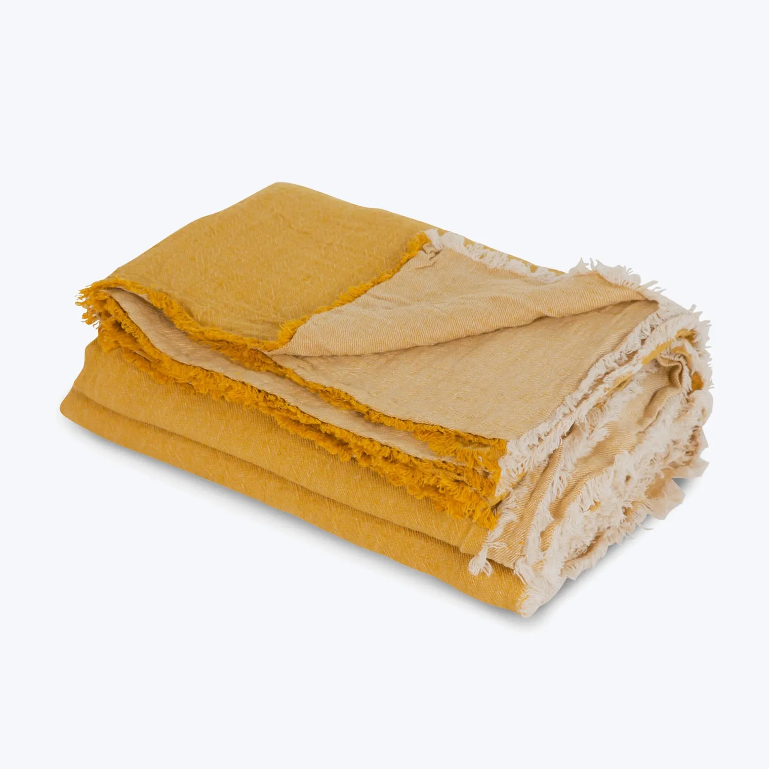 Washed Linen Throw
