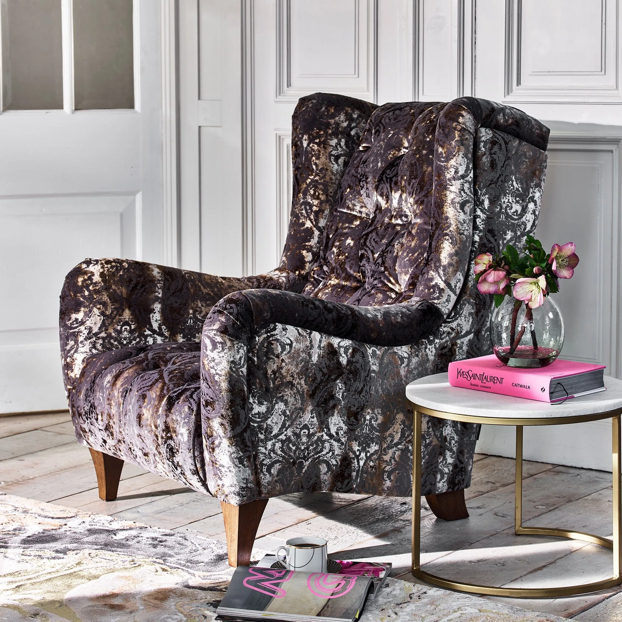 Washington - Accent Chair In Fabric