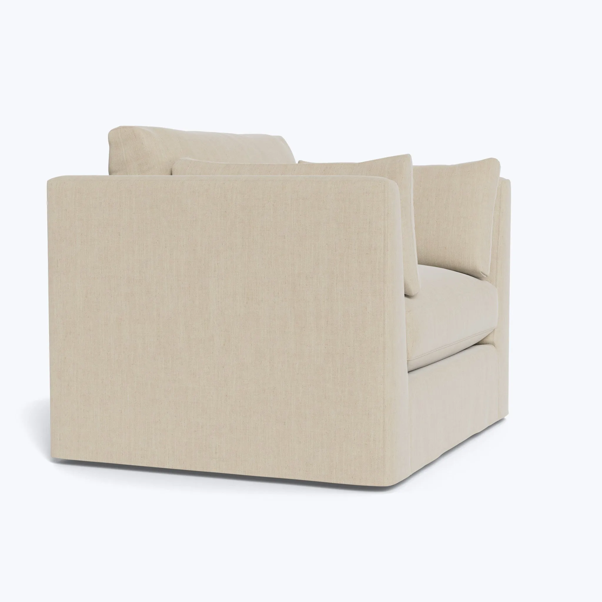 Watermill Slipped Swivel Chair