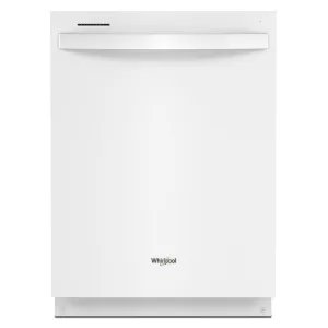 Whirlpool 24" White Large Capacity Dishwasher with 3rd Rack (47 dBA) - WDT750SAKW