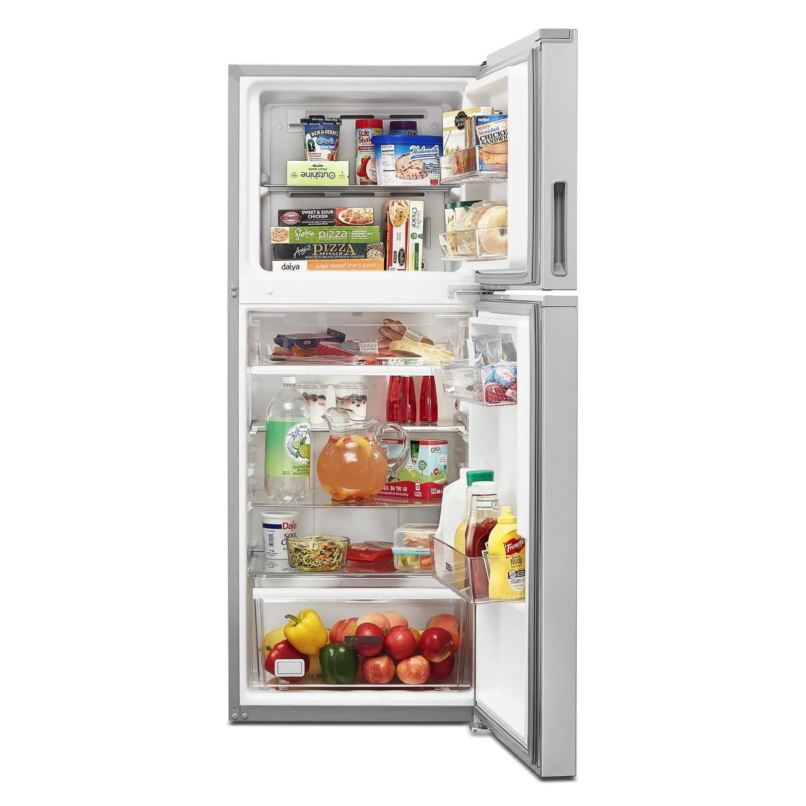 Whirlpool Fingerprint Resistant Stainless Steel Top Freezer Refrigerator (11.6 Cu.Ft.) - WRT312CZJZ