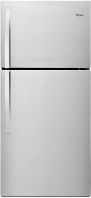 Whirlpool Metallic Steel Top-Freezer Refrigerator (19 Cu. Ft.) - WRT519SZDG