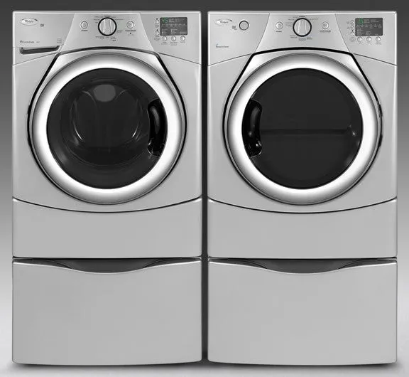 Whirlpool Silver Laundry Pedestal