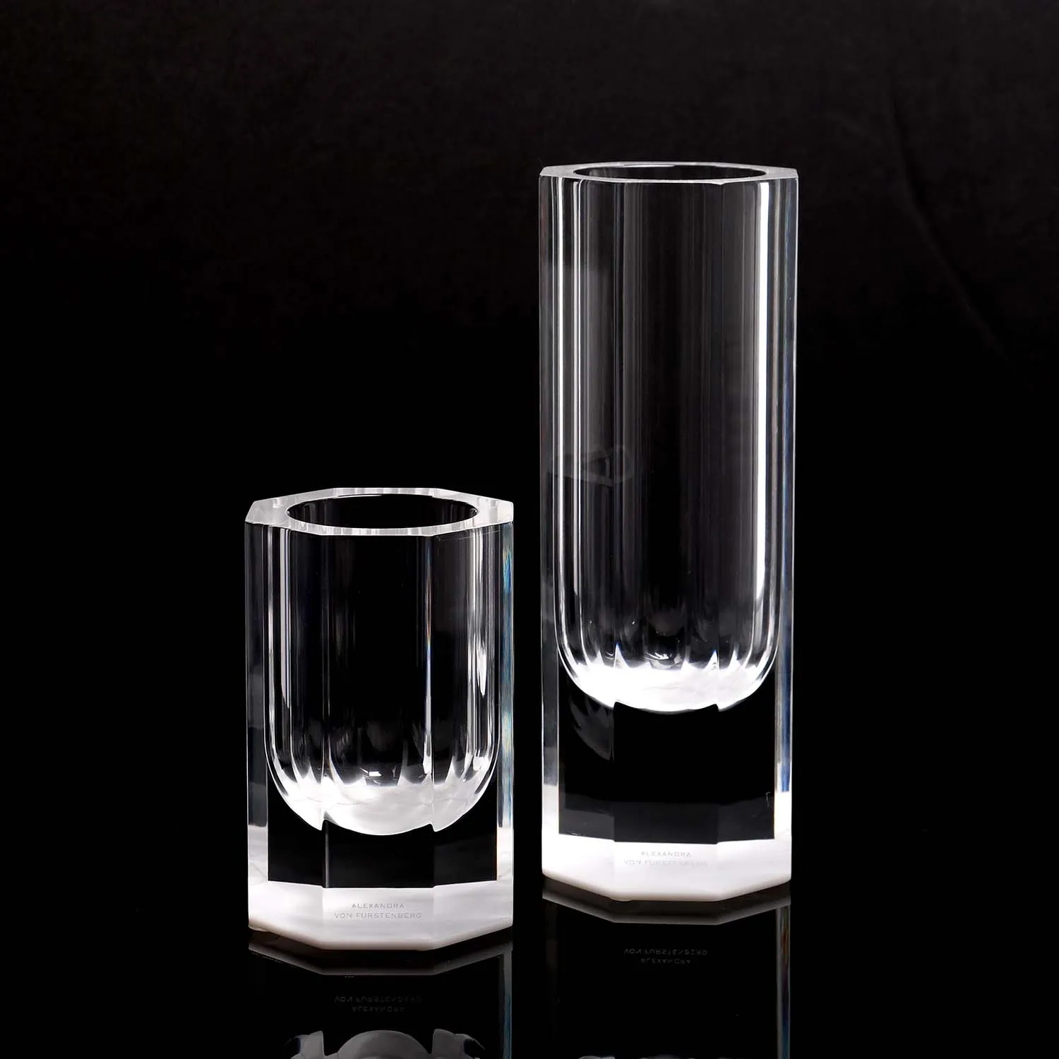 White Bolt Vase