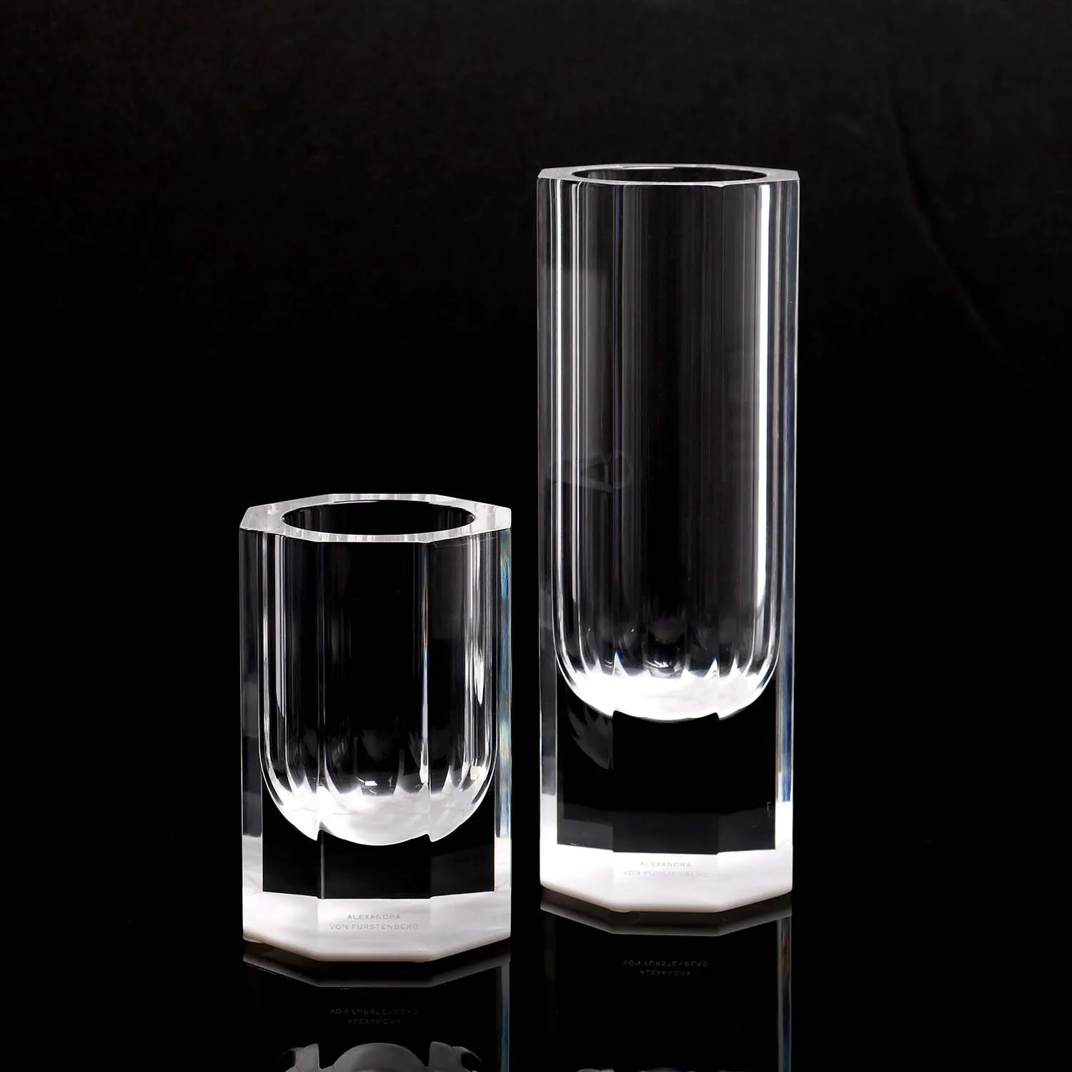 White Bolt Vase