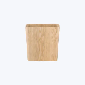 Wilo Hardwood Wastepaper Basket - Rectangle