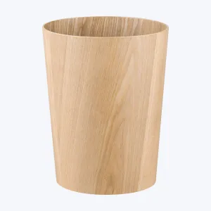 Wilo Hardwood Wastepaper Basket - Round