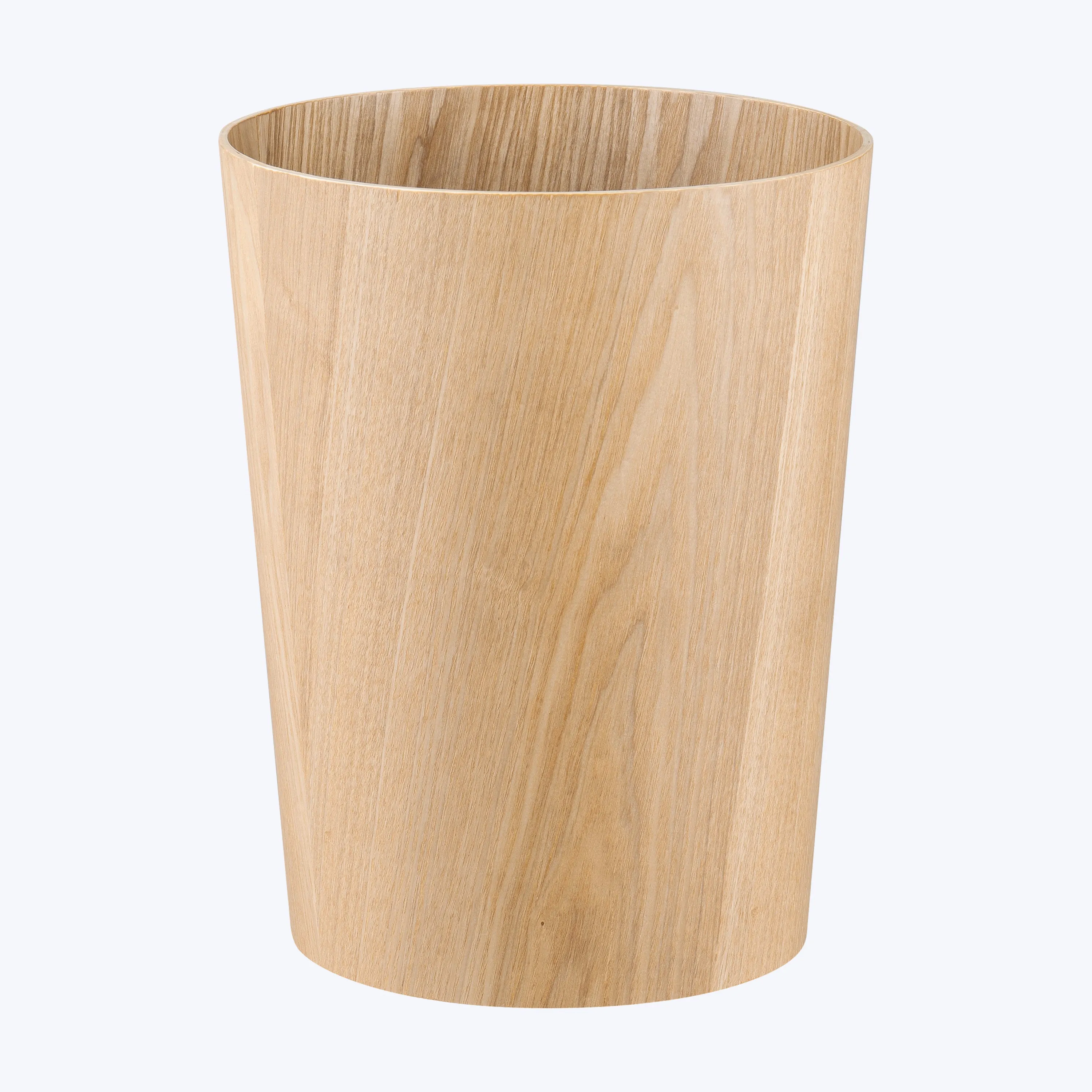 Wilo Hardwood Wastepaper Basket - Round