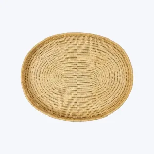Woven Sabbia Oval Tray