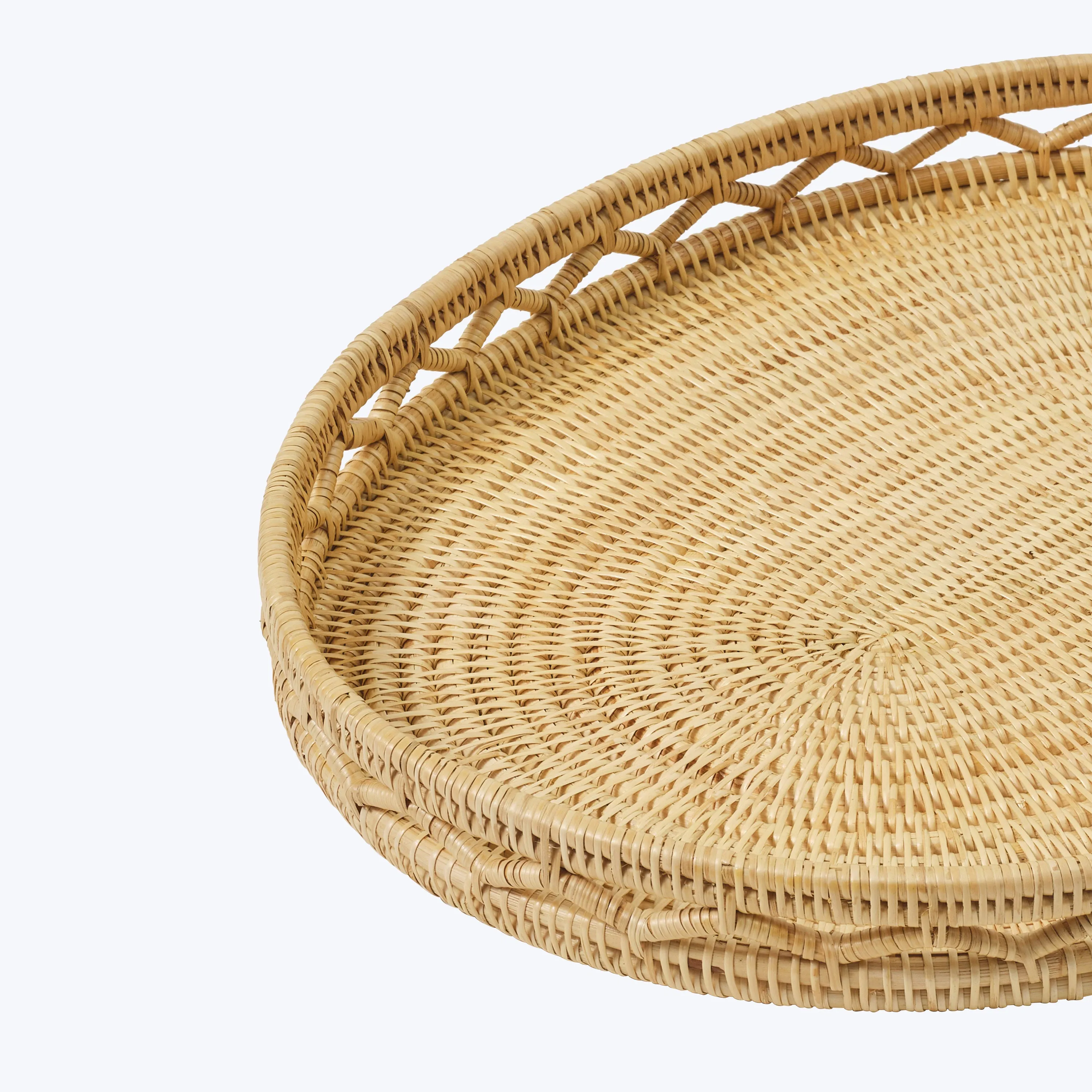 Woven Sabbia Oval Tray