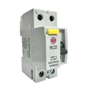 Wylex WRS63/2 63A 30mA DP Type A RCD