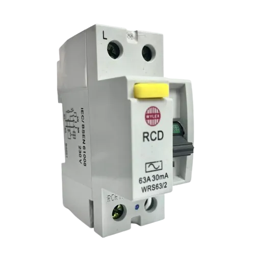 Wylex WRS63/2 63A 30mA DP Type A RCD